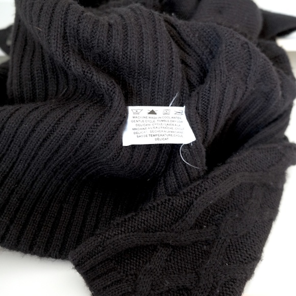 Jessica Long Black Cardigan w/ Buttons & Strap - Picture 8 of 8